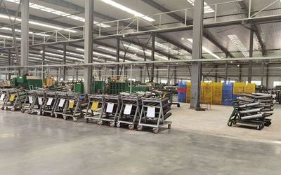 Guangzhou Taishuo Machinery Parts Co., Ltd. γραμμή παραγωγής κατασκευαστή