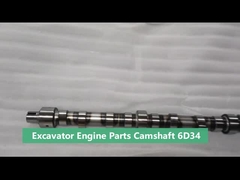 6D34 στροφαλοφόρος άξονας ME081737 στροφαλοφόρος άξονας κινητήρα σφυρήλατο χάλυβα