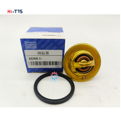 Μέρη κινητήρα 6D95 Θερμοστάτης 82°C 600-421-6120 600-421-6110 600-421-6360
