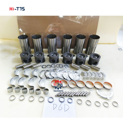Εκσκαφέας EC210B EC240B Κιτ επισκευής κινητήρα D6D Liner Kit 0450-1365