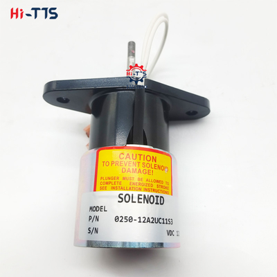 12V Σωλήνα κλείδωσης ηλεκτρικού ρεύματος 0250-12A2UC11S3 Για αντλία καυσίμου ενεργοποιητή κινητήρα ντίζελ