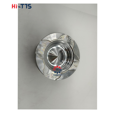 6D125 έμβολο 6150-31-2112 6151-31-2171 για κινητήρες ντίζελ Komatsu Μέρη-έμβολο