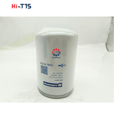 Φίλτρο καυσίμου 6732-71-6220 6732-71-6111 6138-71-6110 Για τμήματα κινητήρων σκαπανών S6D10