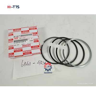 Δαχτυλίδι έμβολο μηχανής εκσκαφής 6BG1 6BG1T 4RV 1-12121146-0 121211460