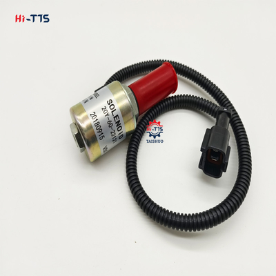 Καλή τιμή Συσκευές εκσκαφέα PC200-6 PC220-6 6D95 24V Εξσκαφέας Σολενοειδής Βαλβίδα 20Y-60-22121 σε απευθείας σύνδεση