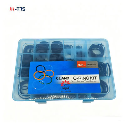 Καλή τιμή Εκσκαφέας O-Ring Kit Set Εκσκαφέας Υδραυλικό O-Ring Box NBR 376PCS Για D-aewoo V-olvo D-oosan σε απευθείας σύνδεση