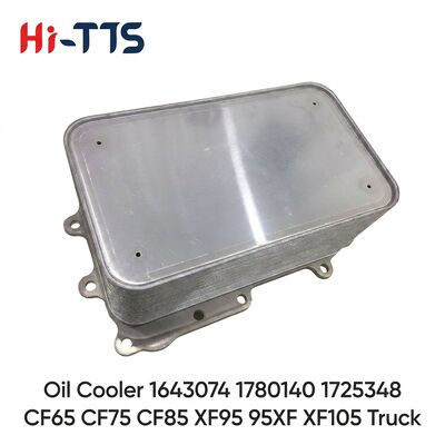 Καλή τιμή Ψύκτη λαδιού 1643074 1725348 1780140 1672896 for Heavy Duty European CF85 XF95 XF105 Truck Cooling System Ανταλλακτικά σε απευθείας σύνδεση