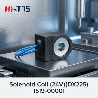 Καλή τιμή 24V 16mm 1519-00001 2519-9008 Υδραυλικό σόλενοειδές σπείρωμα για DH220-5 DH215-7 DH225-7 σε απευθείας σύνδεση