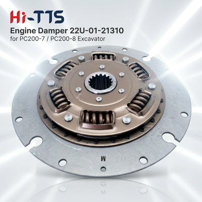 22U-01-21310 Δίσκος συμπλέκτη αποσβεστήρα για PC200-7 PC200-8 Συσκευές εξορυκτικών μηχανών