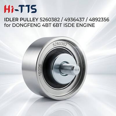 Τροχαίο Dongfeng με κινητήρα ντίζελ 4BT 6BT ISDE Idler Pulley 5260382 4936437 4892356 4936439
