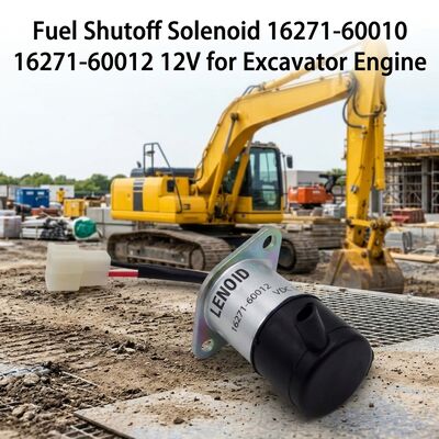 12V Φαλβίδα αποκόπτη καυσίμου 16271-60010 16271-60012 Για εξορυκτήρα