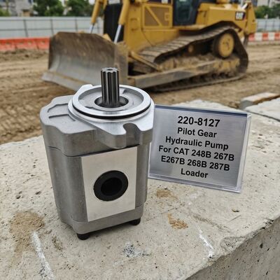 Ανταλλακτικά CAT Pilot Hydraulic Gear Pump 220-8127 2208127 For Skid Steer Loader 248B 267B E267B 268B 287B