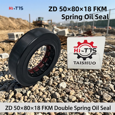 ZD50×80×18 Διπλή ελαστική συνδυασμένη σκελετό πετρελαϊκής σφραγίδας ορθογώνια δομή για φορτιστή & μίνι τροχό φορτιστή