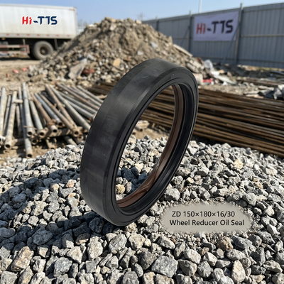 ZD 150×180×16/30 Στρογγυλοειδής διπλή ελαστική συνδυασμένη σκελετική σφραγίδα πετρελαίου Fit CG30B CG930 ZL30B-II ZL30E CG932H LW300F/KV CLG830 LG833 XG930 LG930 SEM630 Σφραγίδα αντικατάστασης ελαστικού μειωτή φορτιστή