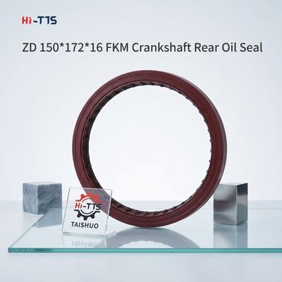 ZD 150×172×16 Διπλού στρώματος διπλού ελατηρίου στεγανό πίσω στεγανοποιητικό κολάρου στροφαλοφόρου άξονα OE 1005080-81D για ανταλλακτικά κινητήρων ντίζελ FAW J6 J7 Xichai