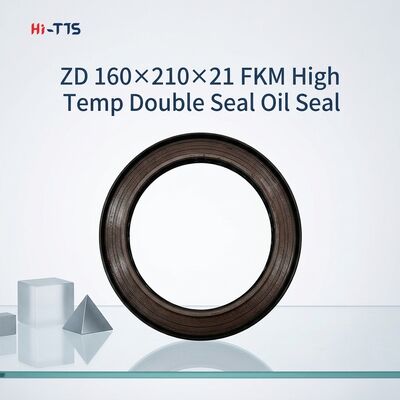 ZD 160×210×21 FKM Υψηλής θερμοκρασίας διπλή σφραγίδα ορθογώνιο συνδυασμένο σκελετό σφραγίδα πετρελαίου για CLG856 CLG862 CLG877 Reducer τροχών φορτιστή