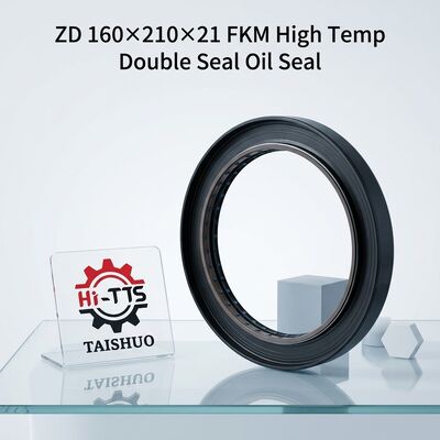 ZD 160×210×21 FKM Υψηλής Θερμοκρασίας Διπλή Σφράγιση Ορθογώνια Συνδυασμένη Σκελετική Τσιμούχα Λαδιού για Γεωργικό Ελκυστήρα, Κιβώτιο Ταχυτήτων, Τροχό, Μειωτήρα