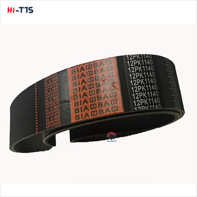 Καλή τιμή Drive Β ανεμιστήρων μερών μηχανών εκσκαφέων ραβδωτή ζώνη ζωνών 12PK1140 PK Β σε απευθείας σύνδεση